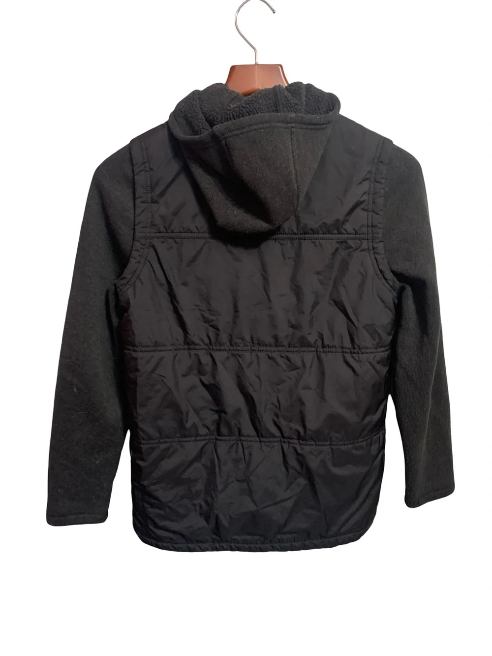 The North Face Boys Large 14-16 Black Fleece Zip Jacket